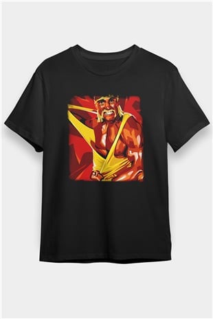 Hulk Hogan Siyah Unisex Tişört