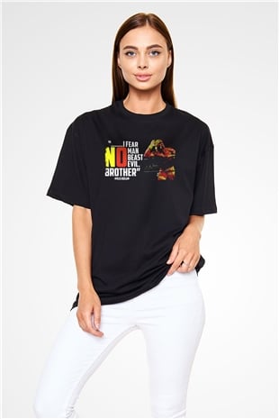 Hulk Hogan Siyah Oversize Tişört