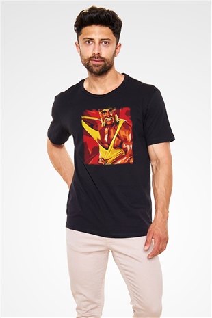 Hulk Hogan Siyah Unisex Tişört