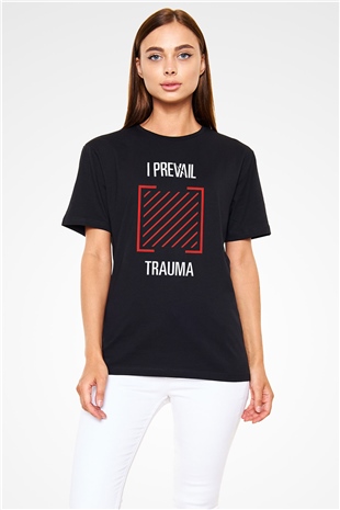 I Prevail Baskılı Unisex Siyah Tişört - Tshirt