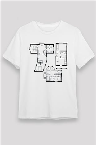 İç mimar Beyaz Unisex Tişört T-Shirt - TişörtFabrikası