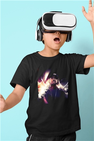 Ice-T Siyah Unisex Çocuk Tişört