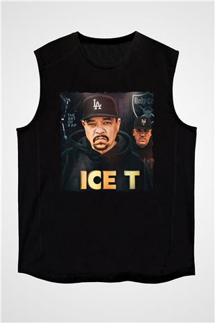 Ice-T Siyah Unisex Kolsuz Tişört