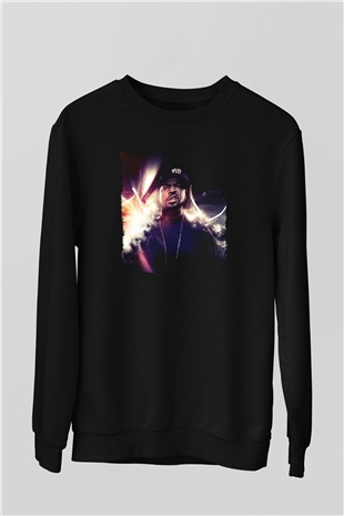 Ice-T Siyah Unisex Sweatshirt