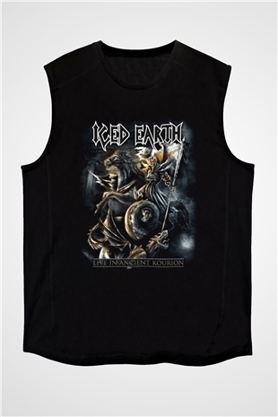 Iced Earth Siyah Unisex Kolsuz Tişört