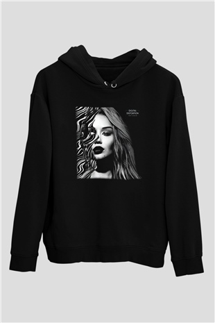 Iggy Azalea Siyah Unisex Hoodie