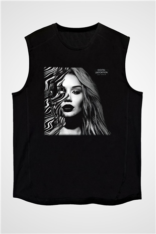 Iggy Azalea Siyah Unisex Kolsuz Tişört