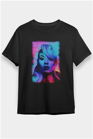 Iggy Azalea Siyah Unisex Tişört T-Shirt - TişörtFabrikası