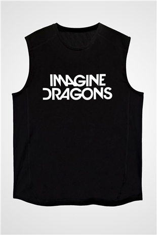 Imagine Dragons Siyah Unisex Kolsuz Tişört