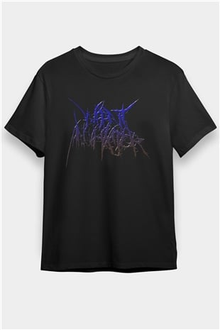 Impetigo Baskılı Unisex Siyah Tişört - Tshirt