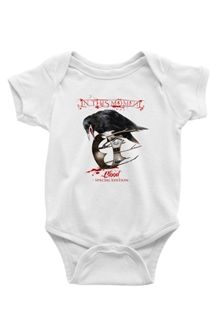 In This Moment Baskılı Beyaz Unisex Bebek Body - Zıbın