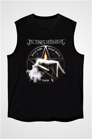 In This Moment Siyah Unisex Kolsuz Tişört