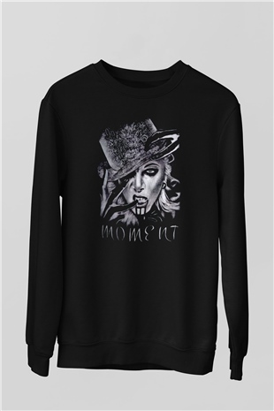 In This Moment Siyah Unisex Sweatshirt