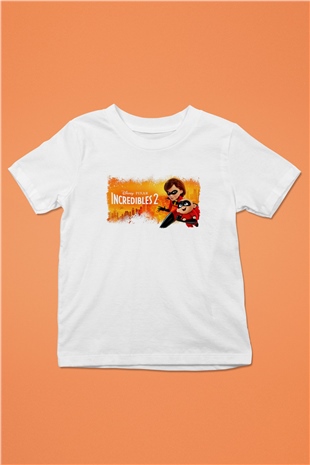 Incredibles (The) Beyaz Unisex Çocuk Tişört