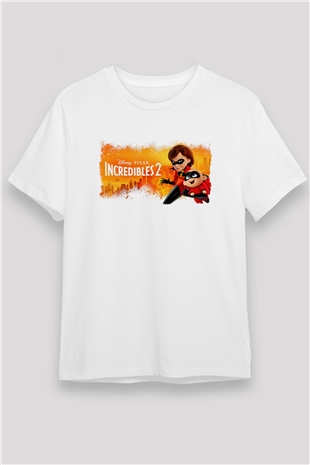 Incredibles (The) Beyaz Unisex Tişört T-Shirt