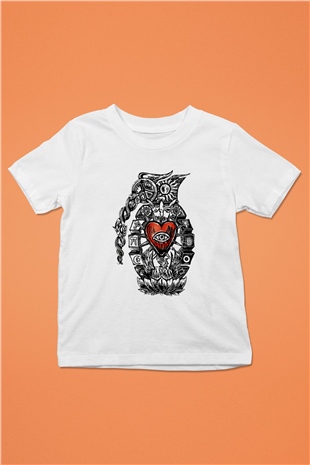 Incubus Baskılı Beyaz Unisex Çocuk Tişört