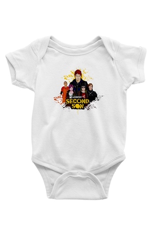 Infamous Beyaz Bebek Body - Zıbın