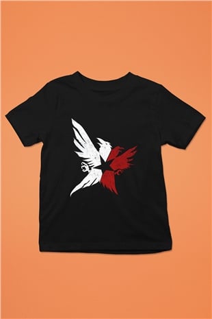 Infamous Siyah Unisex Çocuk Tişört