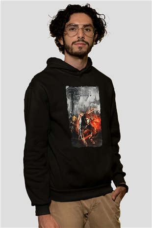 Infamous Siyah Unisex Hoodie
