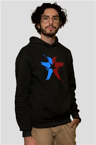 Infamous Siyah Unisex Hoodie