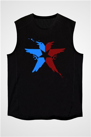 Infamous Siyah Unisex Kolsuz Tişört