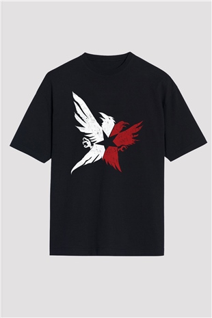 Infamous Siyah Oversize Tişört Oversize T-shirt