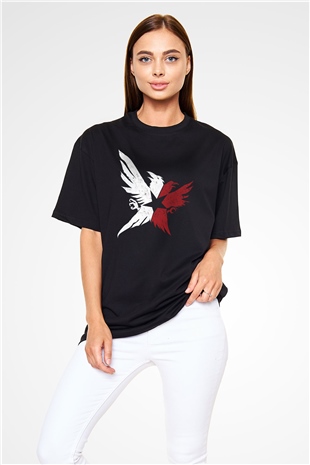 Infamous Siyah Oversize Tişört Oversize T-shirt