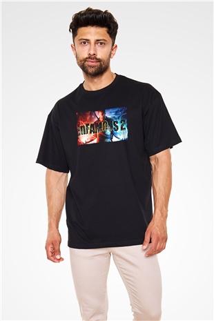 Infamous Siyah Oversize Tişört Oversize T-shirt