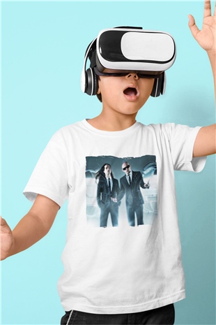 Infected Mushroom Beyaz Unisex Çocuk Tişört