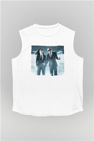 Infected Mushroom Beyaz Unisex Kolsuz Tişört