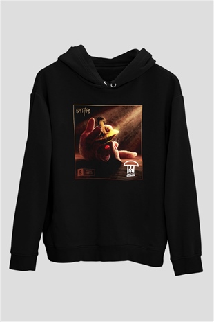 Infected Mushroom Siyah Unisex Hoodie