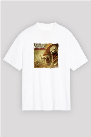 Infected MushroomBaskılı Beyaz Oversize Tişört