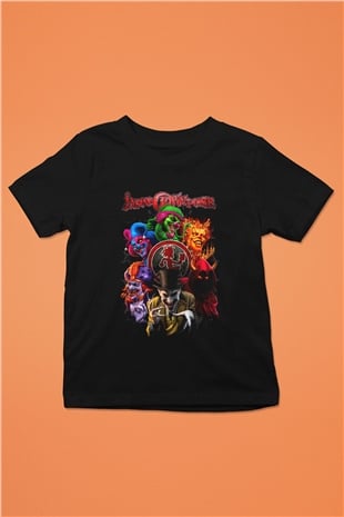Insane Clown Posse Baskılı Siyah Unisex Çocuk Tişört