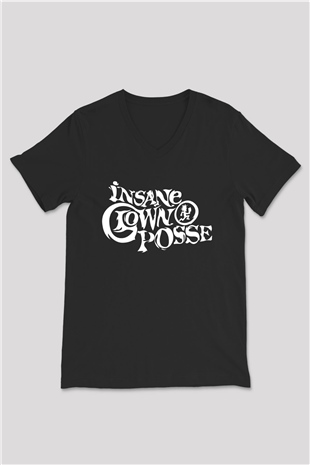 Insane Clown Posse Siyah Unisex V Yaka Tişört