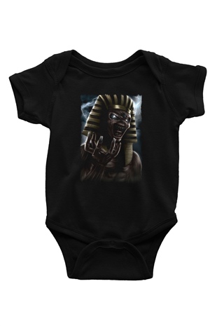 Iron Maiden Siyah Bebek Body - Zıbın