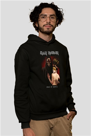 Iron Maiden Siyah Unisex Hoodie