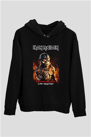 Iron Maiden Siyah Unisex Hoodie
