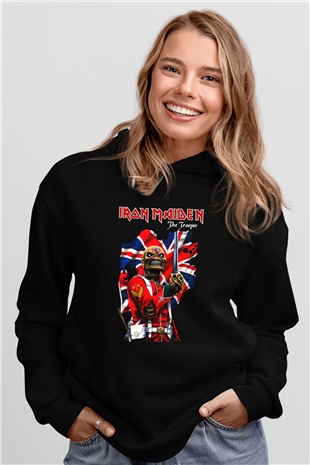 Iron Maiden Siyah Unisex Hoodie