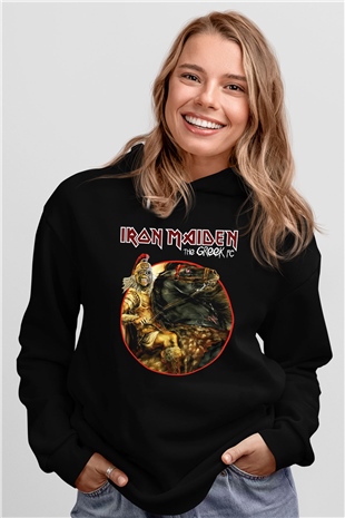 Iron Maiden Siyah Unisex Hoodie