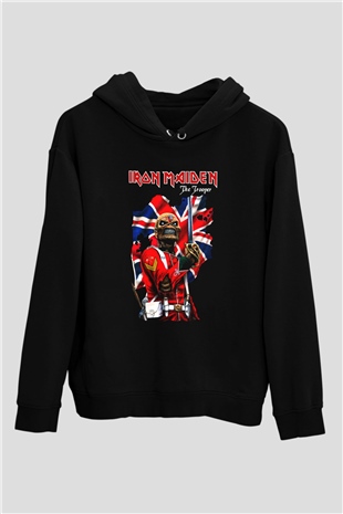 Iron Maiden Siyah Unisex Hoodie