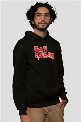 Iron Maiden Siyah Unisex Hoodie