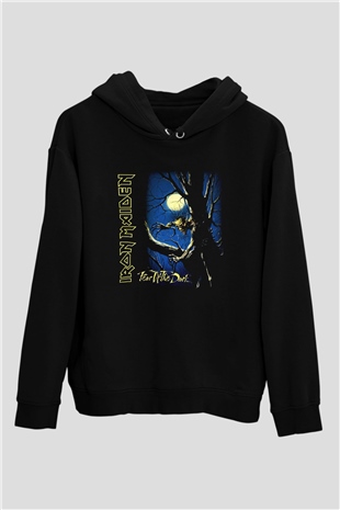 Iron Maiden Siyah Unisex Hoodie
