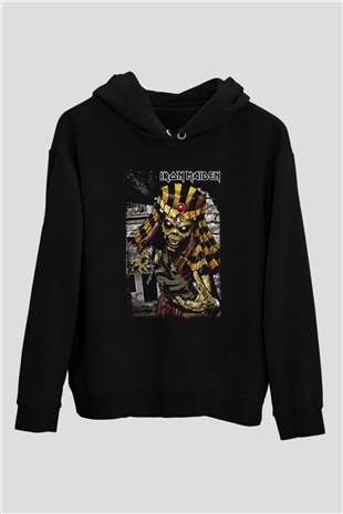 Iron Maiden Siyah Unisex Hoodie