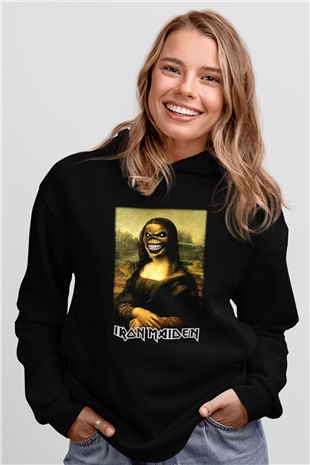 Iron Maiden Siyah Unisex Hoodie