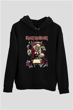 Iron Maiden Siyah Unisex Hoodie