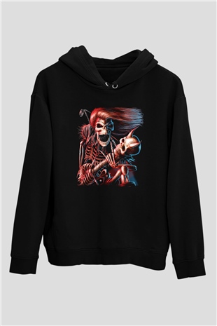 Iron Maiden Siyah Unisex Hoodie