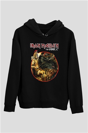 Iron Maiden Siyah Unisex Hoodie