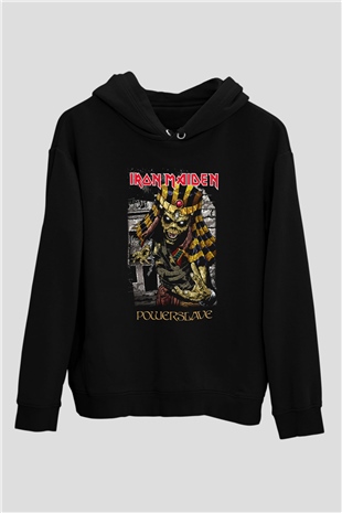Iron Maiden Siyah Unisex Hoodie