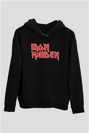 Iron Maiden Siyah Unisex Hoodie