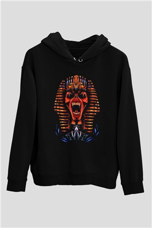 Iron Maiden Siyah Unisex Hoodie